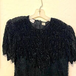 Black sequin dress from Nordstrom